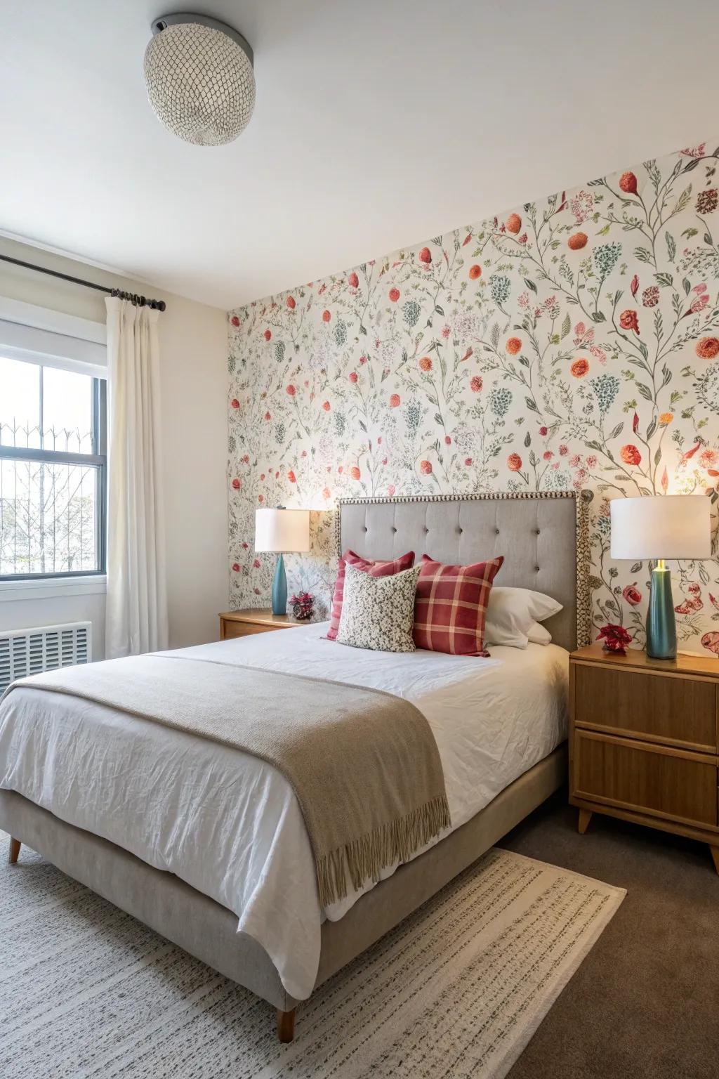 Temporary wall coverings offer a quick and stylish boost to your walls.
