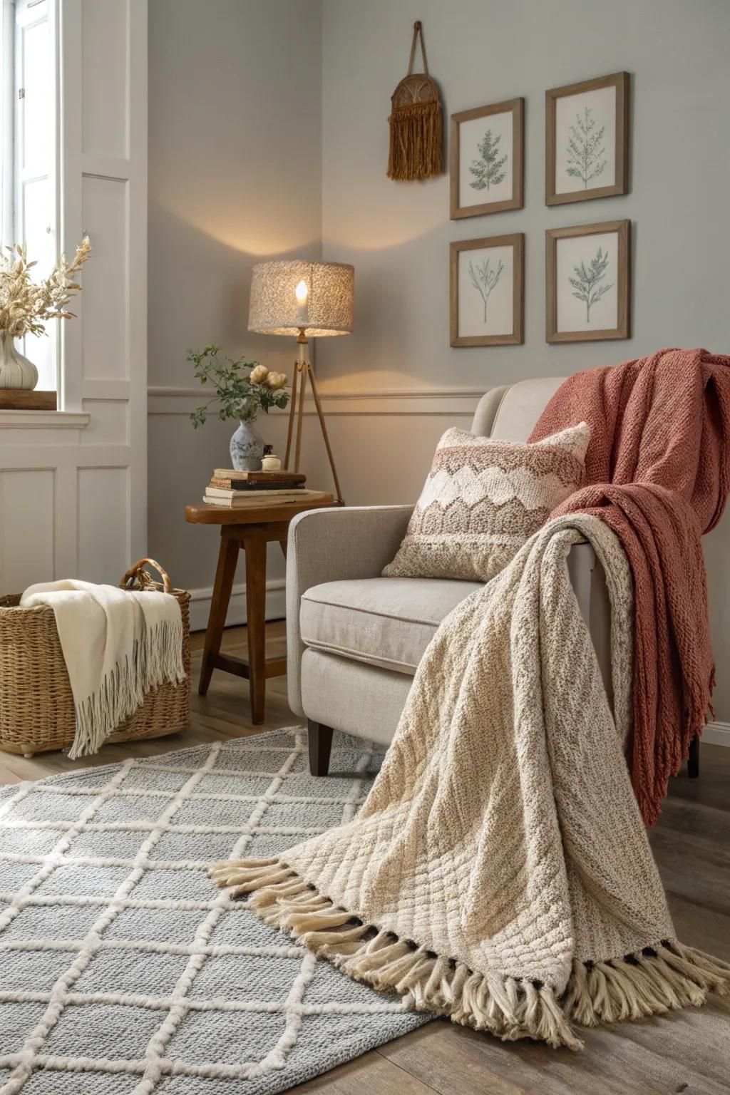 Tactile design enhances the character and inviting feel of your space.