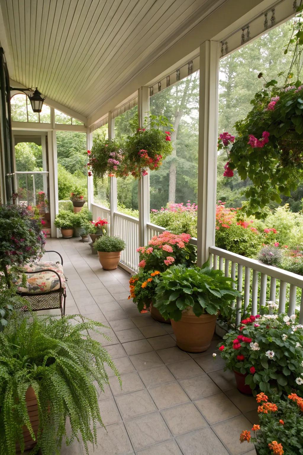 An energetic botanical sanctuary that honors nature.