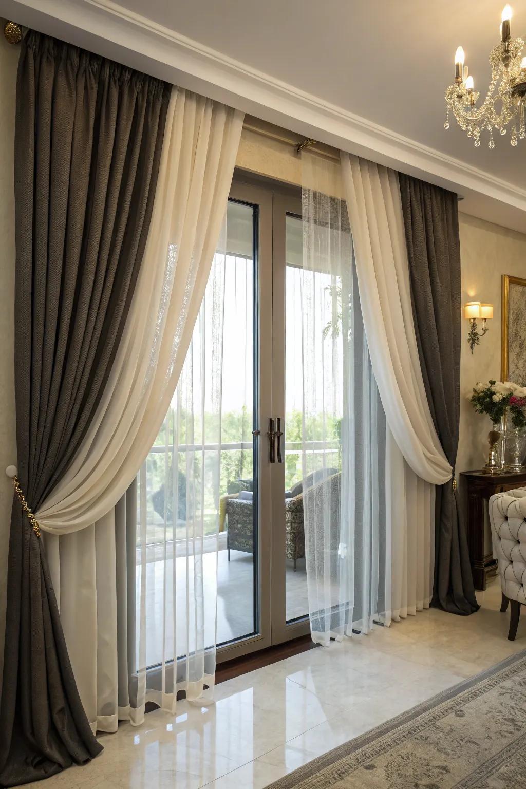 Layering enriches the depth and adaptability of your decor.