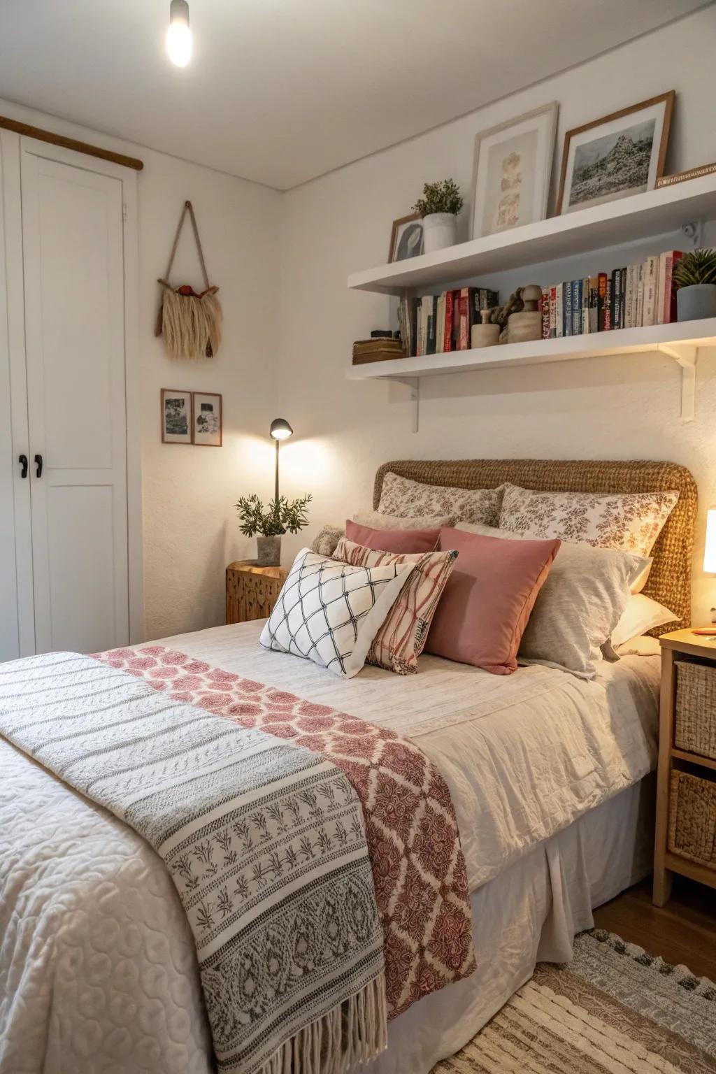 Textiles greatly improve coziness and ease.