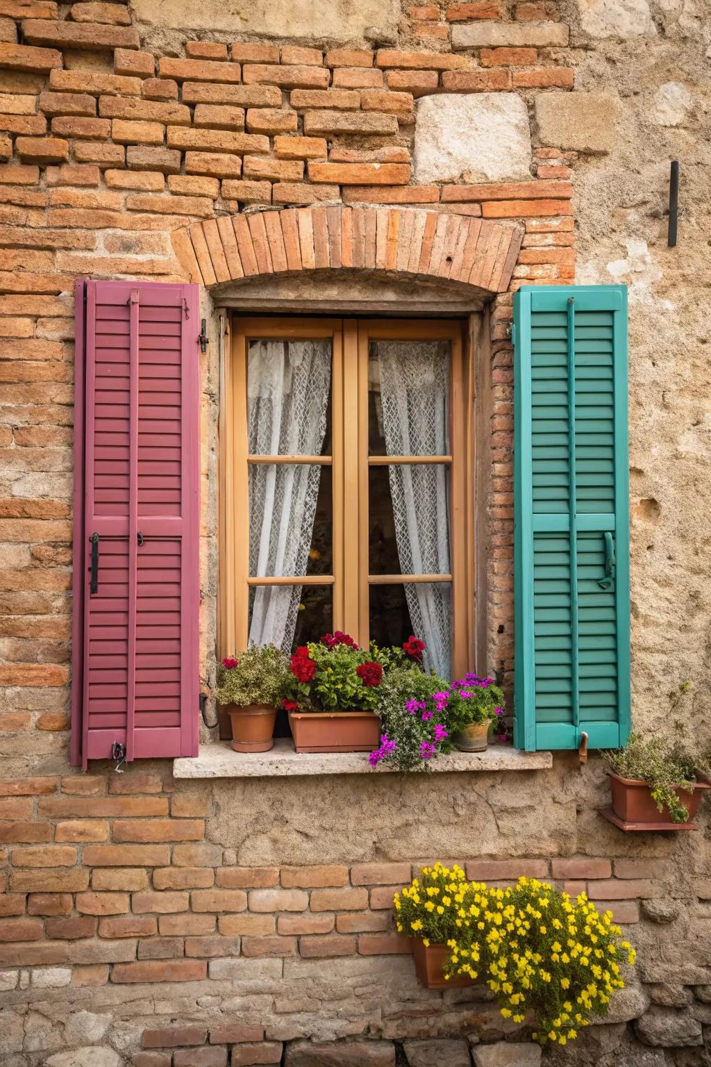 Ornamental panels can impart individuality and charm to your windows.