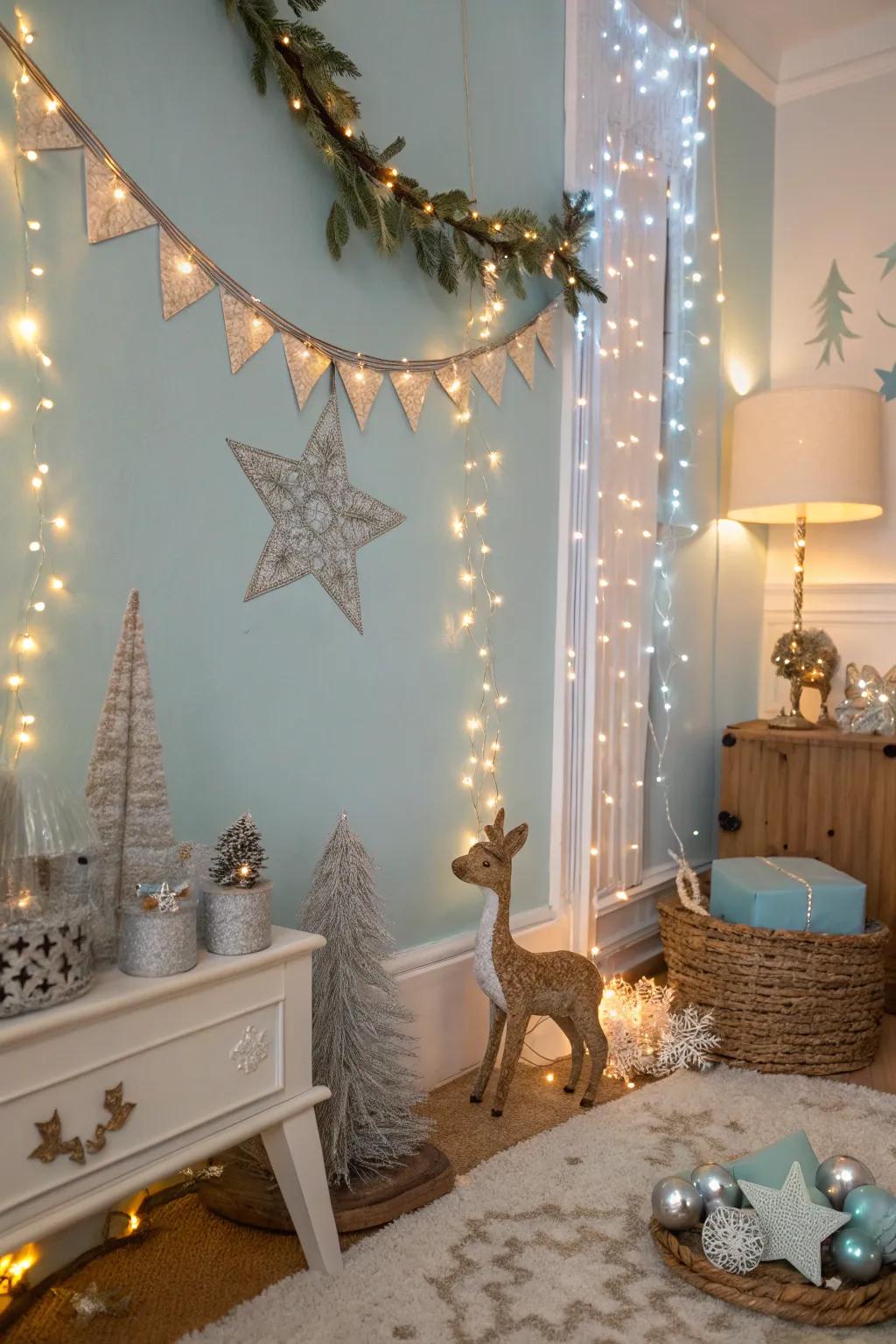 Step into a glistening fairytale through captivating ornamentation.