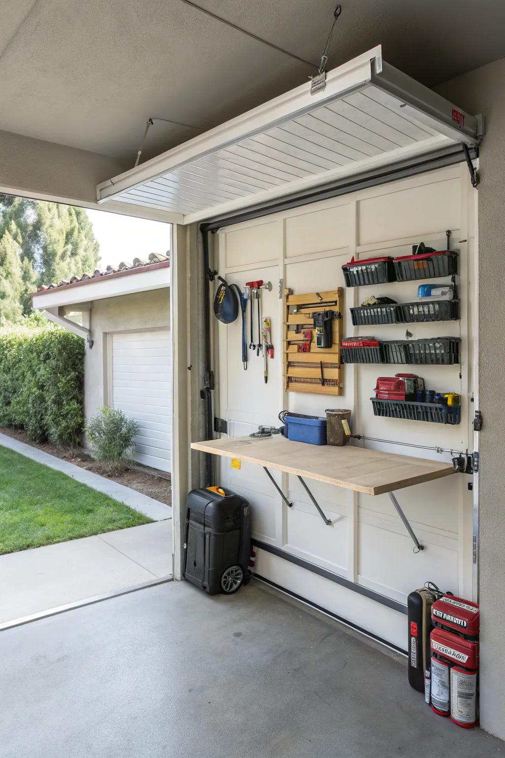 Embrace adaptability through a collapsible table, enabling dynamic spatial usage.