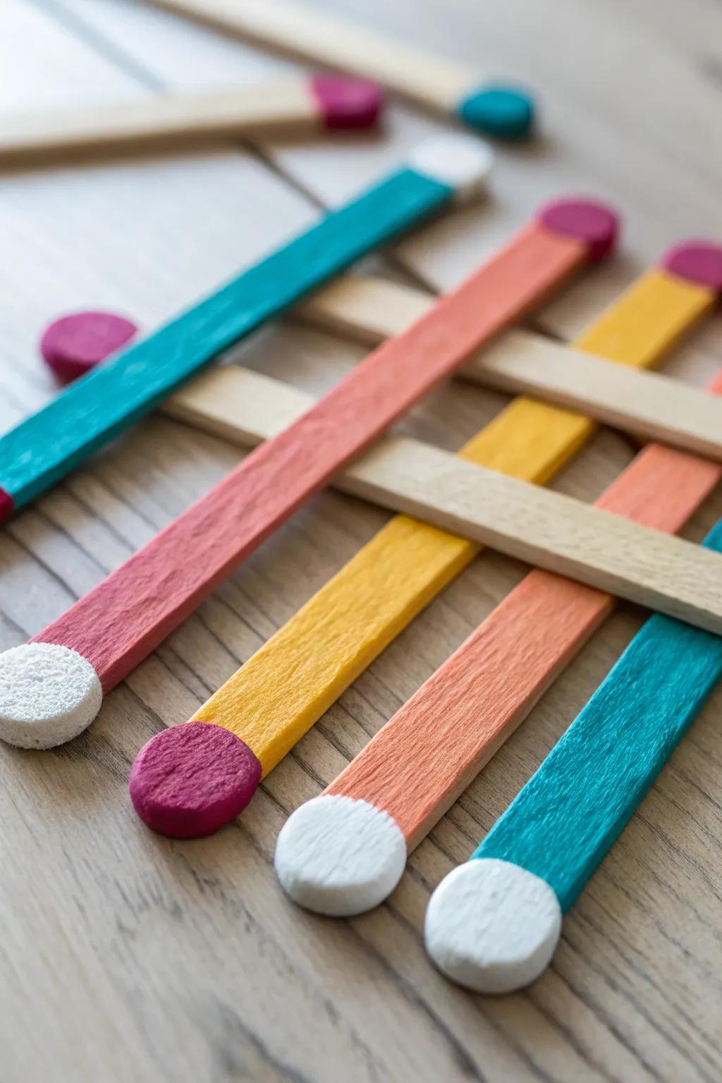 Awaken ingenuity with hook and loop craft sticks—where simplicity meets infinite enjoyment!