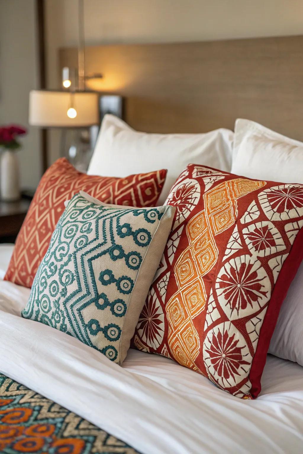 Assert a statement with audacious decorative cushions that encapsulate your essence.