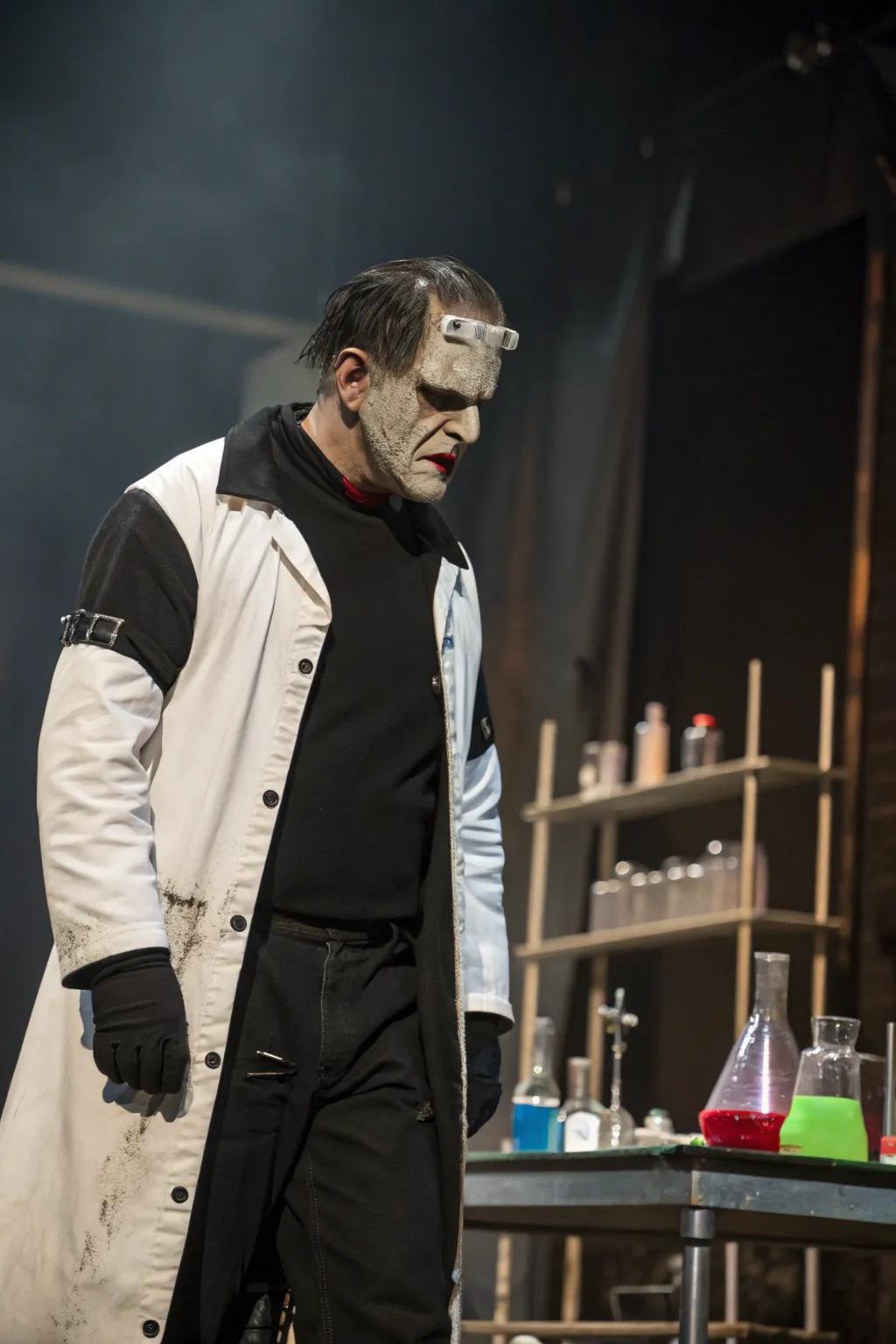 Frankenstein receives a modern refresh with an elegant black and white palette.