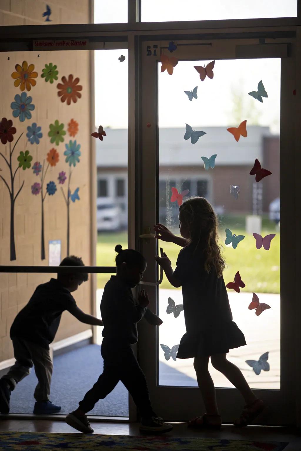 Cultivate an engaging atmosphere with interactive illustrations and flutter motifs.