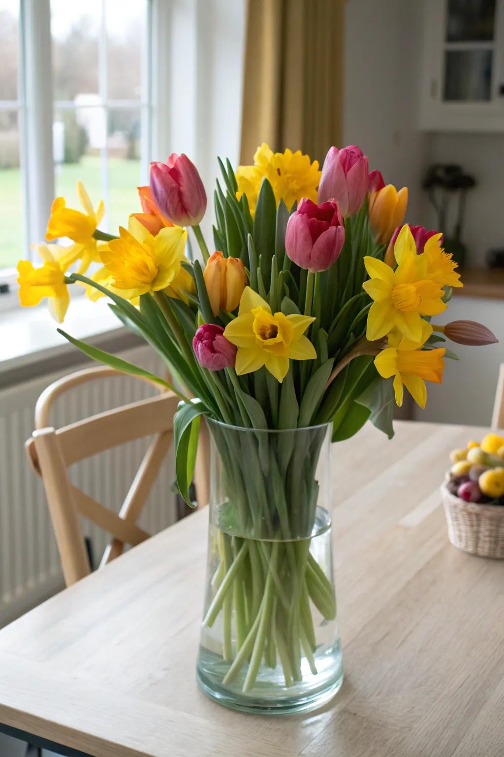 Illuminate your abode incorporating captivating handmade blossom compositions.