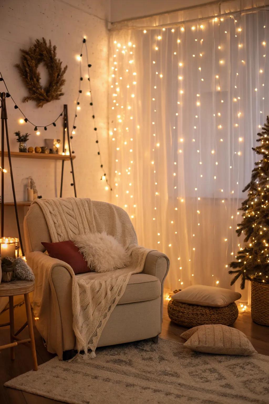 Fairy lights infuse a magical element into any environment.