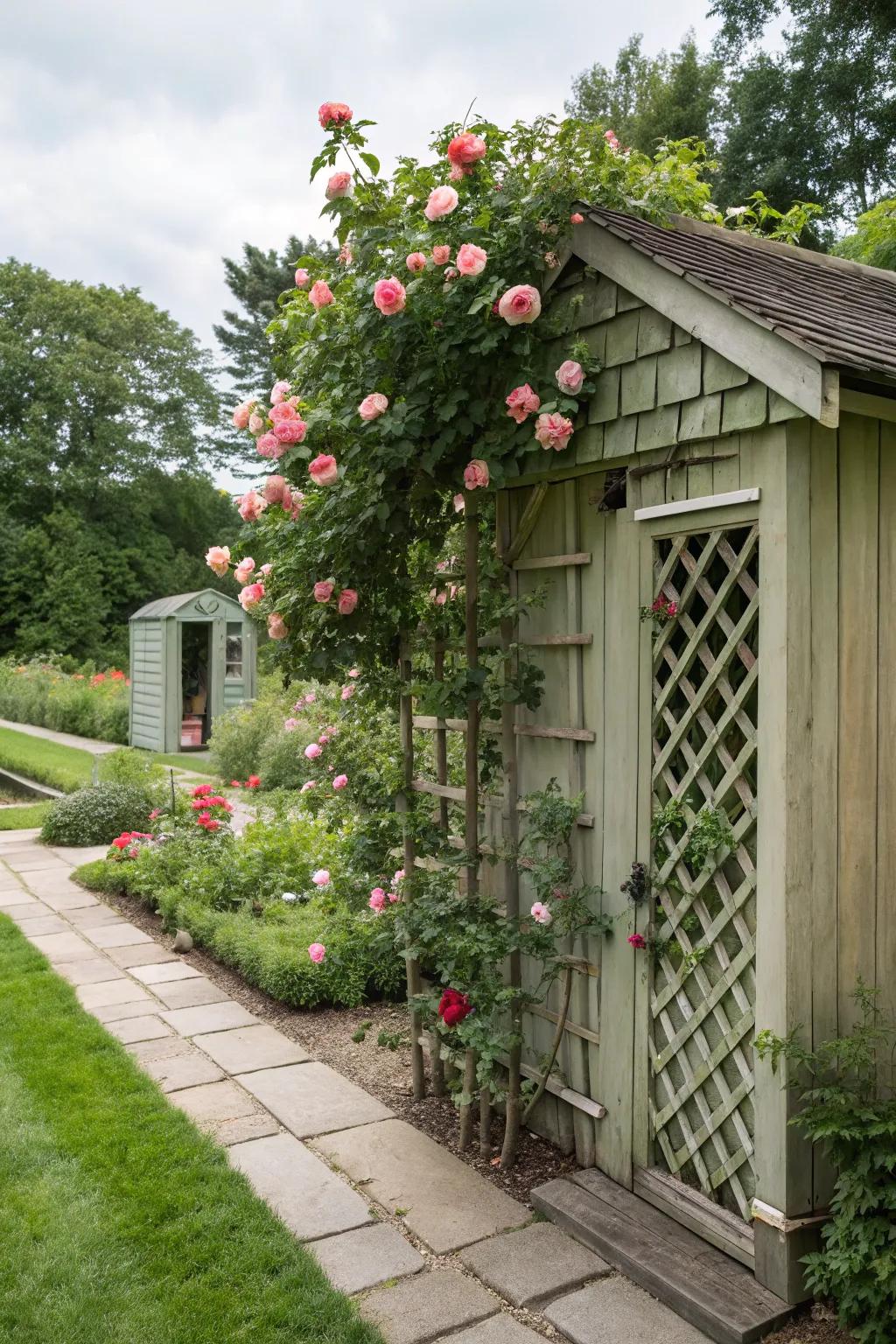A framework adds a touch of class and attraction.