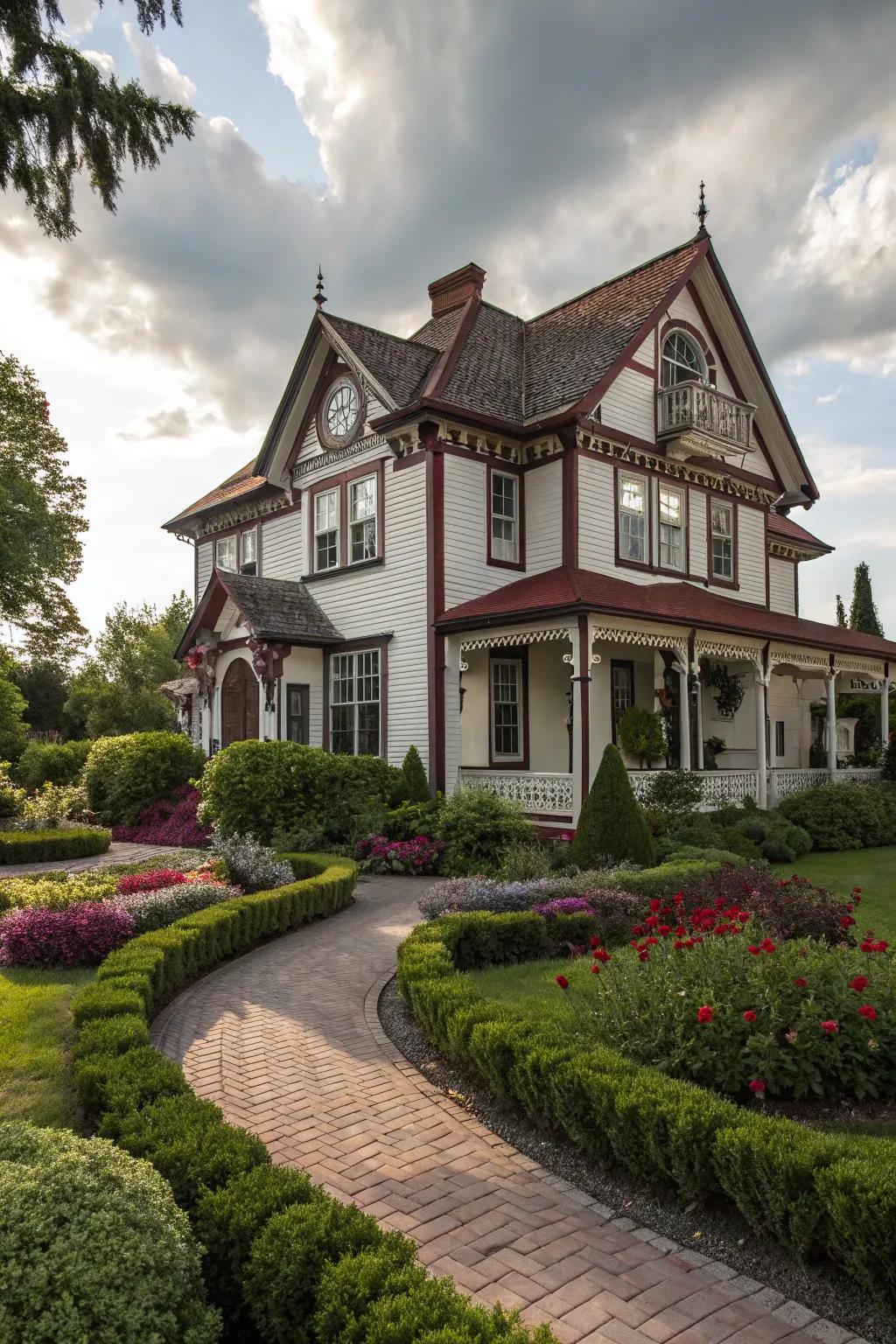 Traditional hues bring a hint of refinement and appeal.