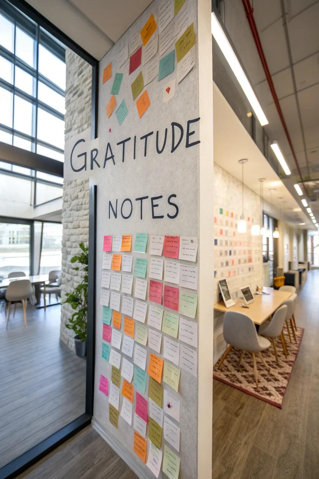 An imaginative composition of gratitude expressions.
