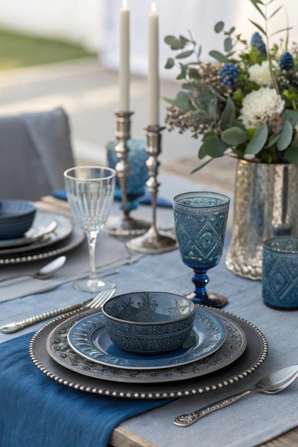 An evocative color palette imbues depth and masculinity.