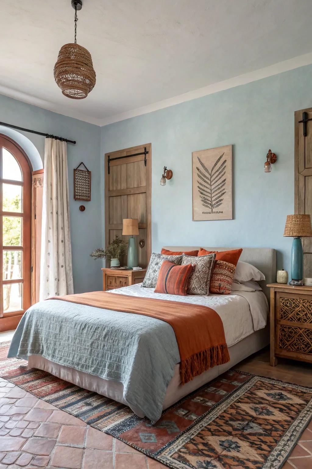 Earthenware touches bring warmth and richness to any room.