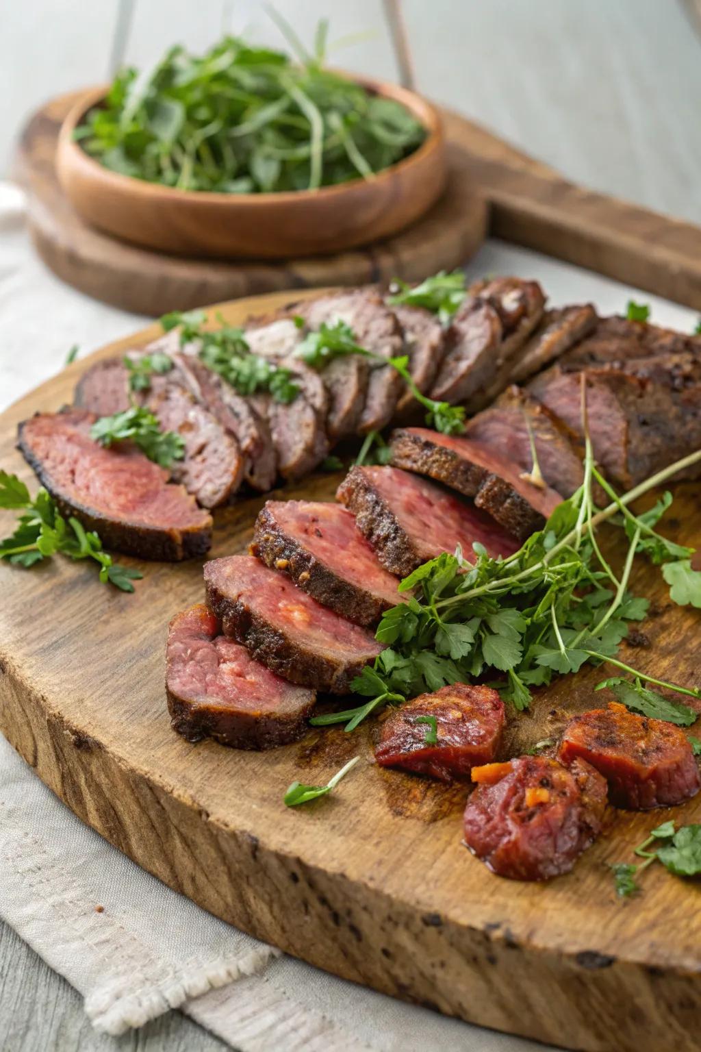 Enjoy the deep tastes of chorizo and carne asada.