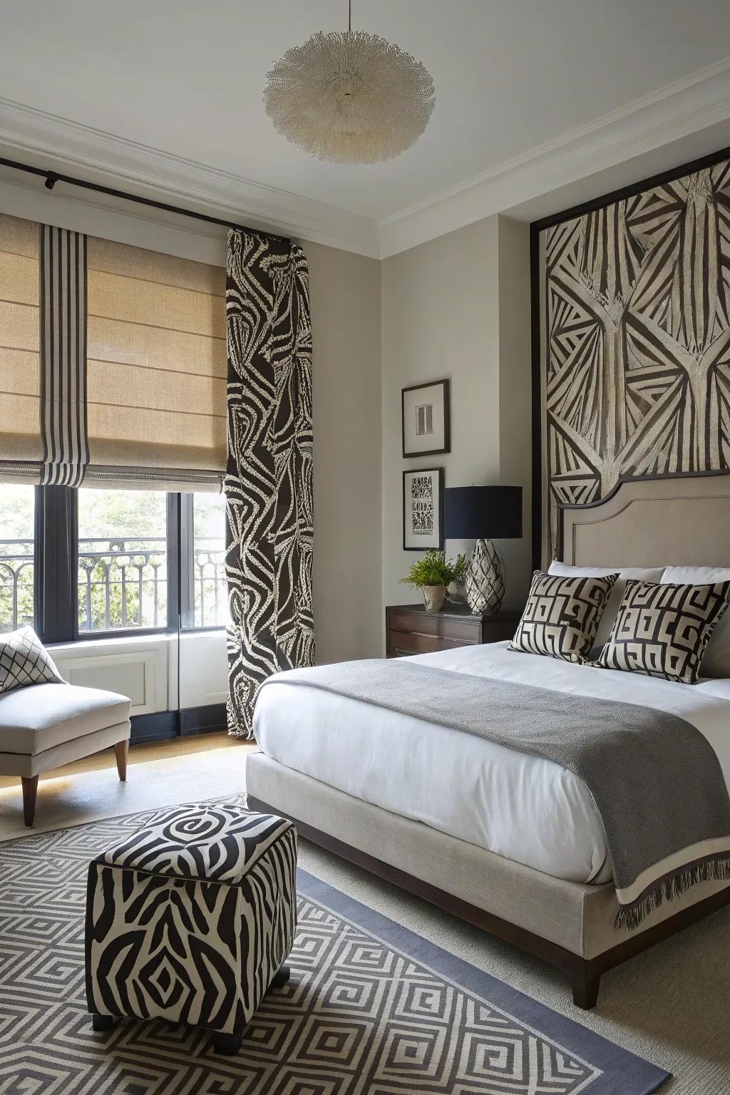Contemporary layered shades for an energetic aesthetic