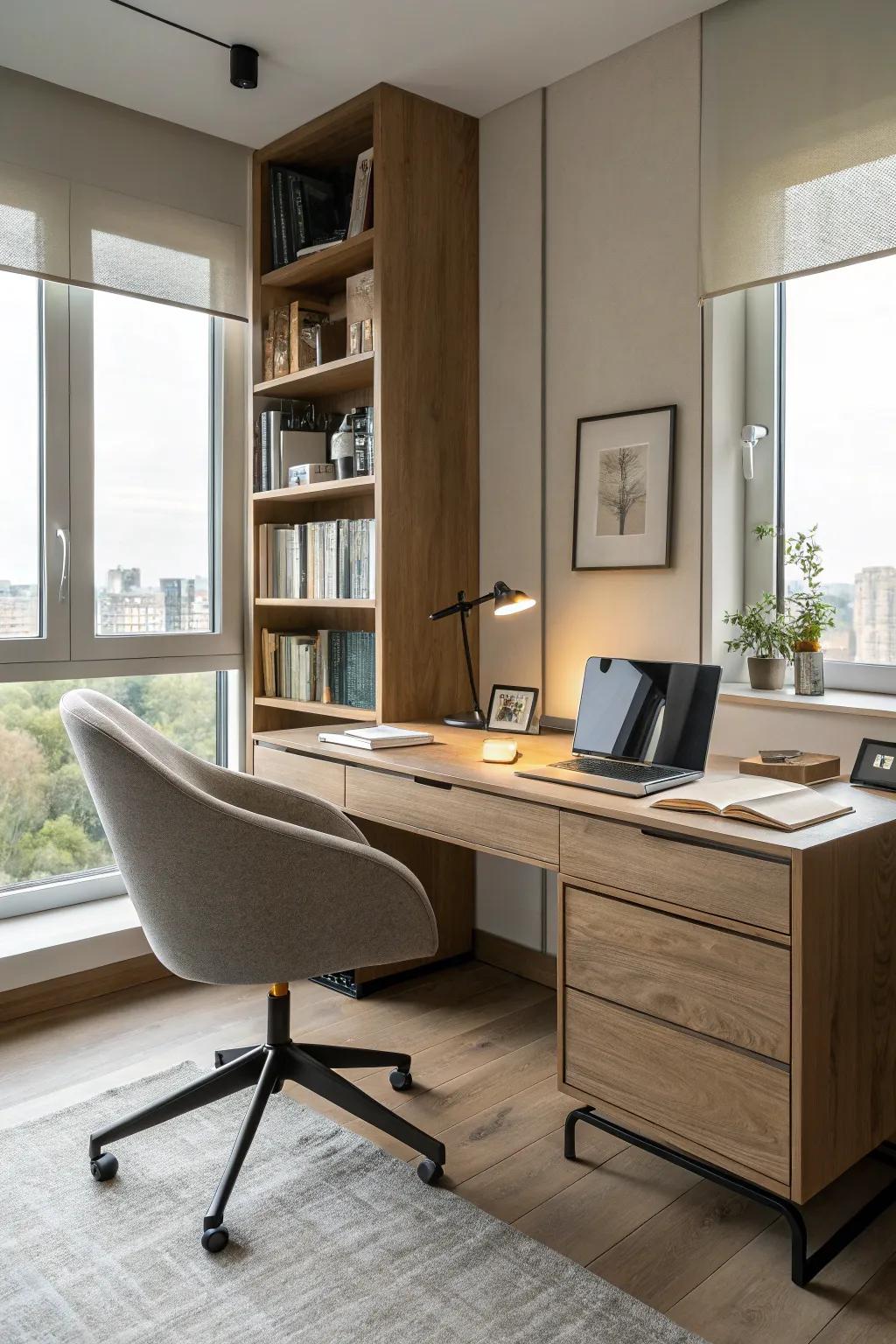 Elegant yet practical furnishings designed to boost productivity.