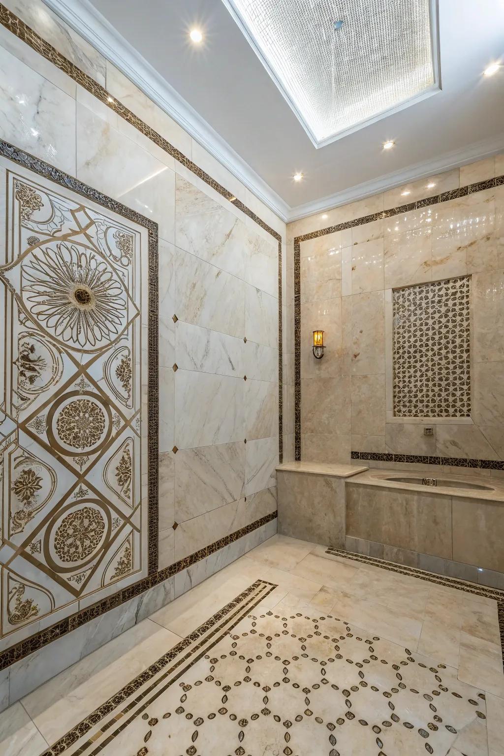 High-quality materials introduce luxury and durability.