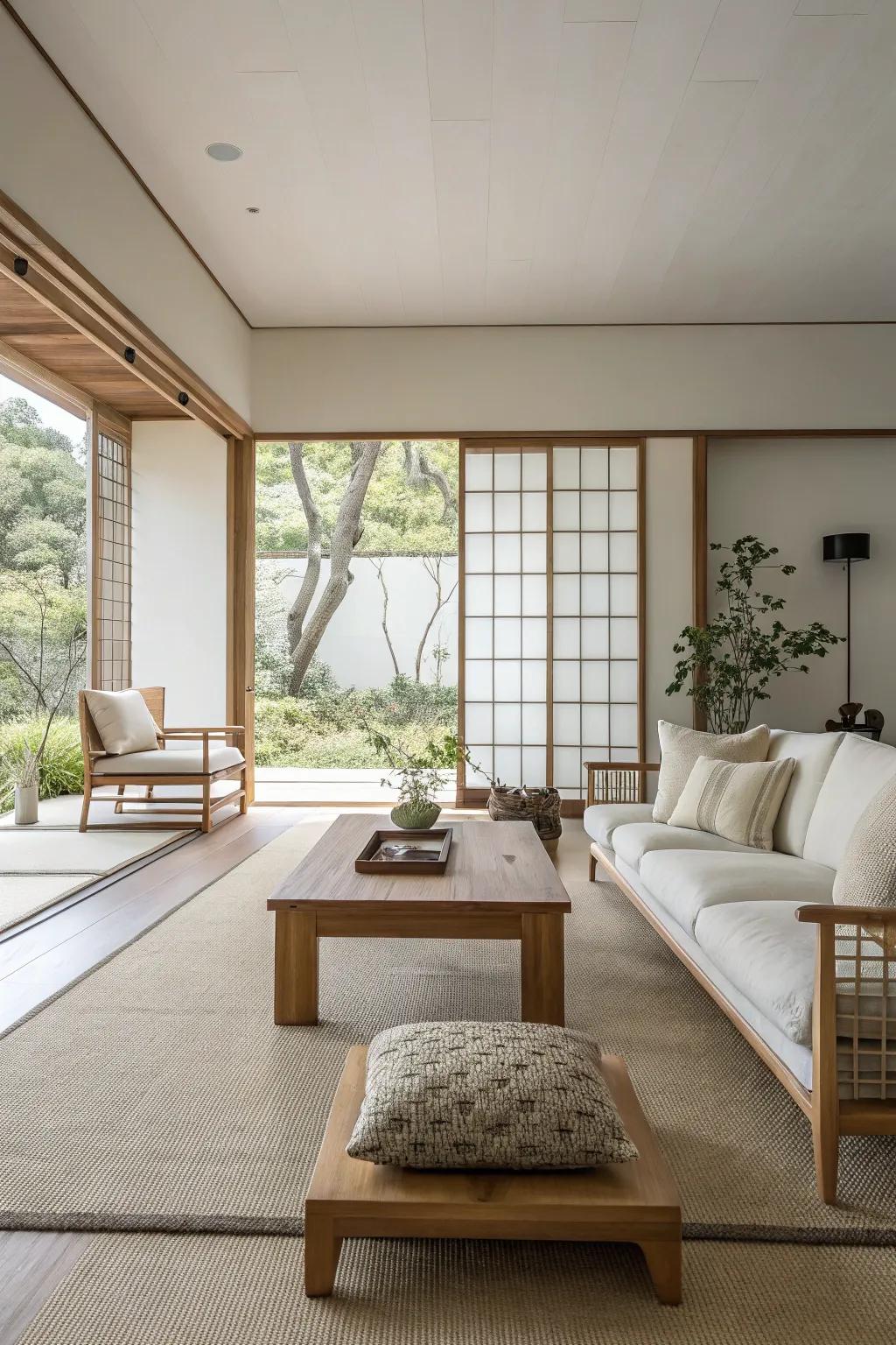 A minimalist's delight with uncluttered lines and open space.