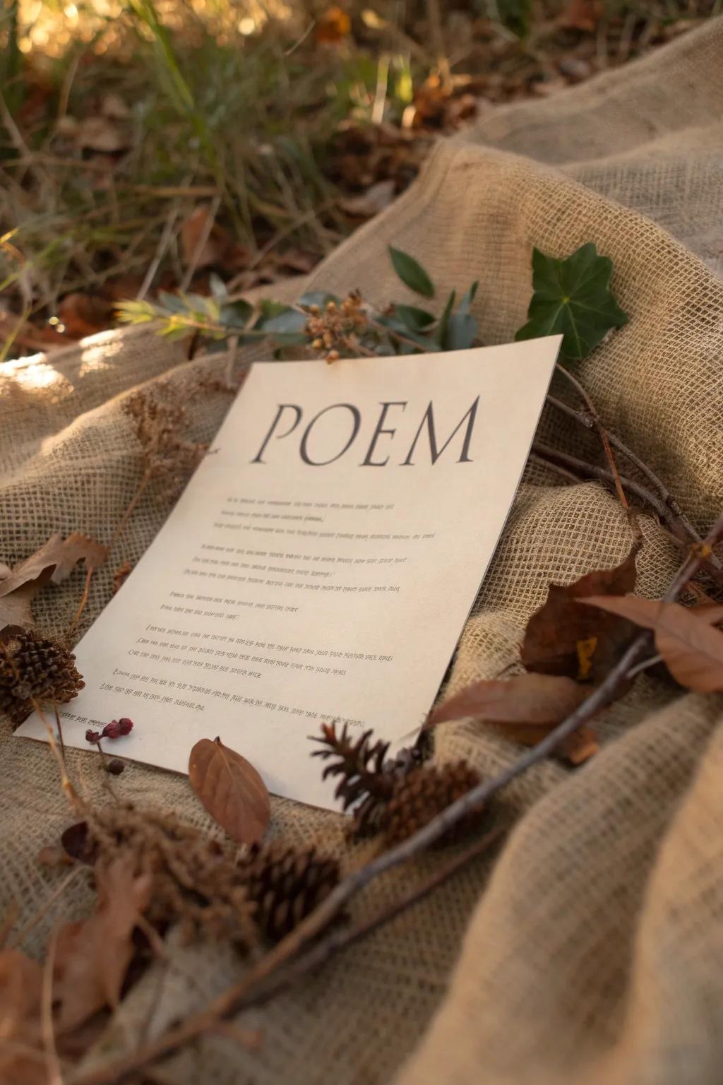 Organic elements impart a primordial essence to your poetic décor.