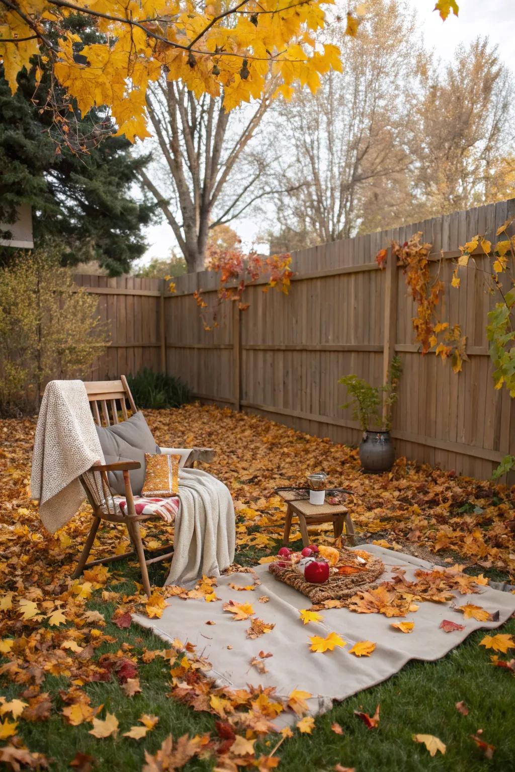 Seasonal foliage animates nature’s artistry.