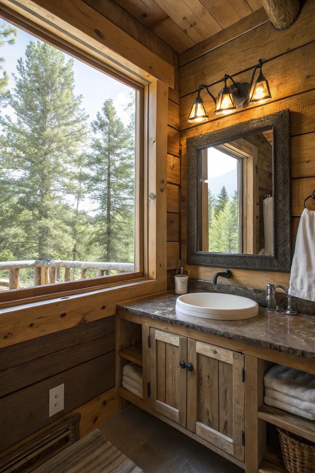 Natural light expands the space and connects it to the outdoors.