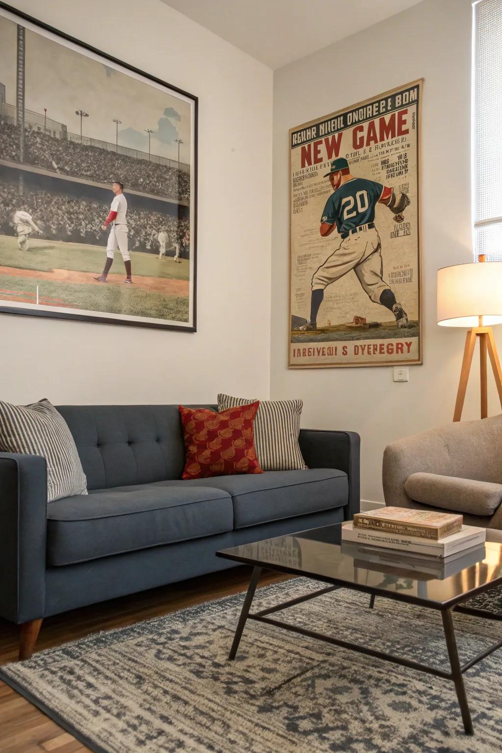 Relive fond memories with classic sports advertisements.