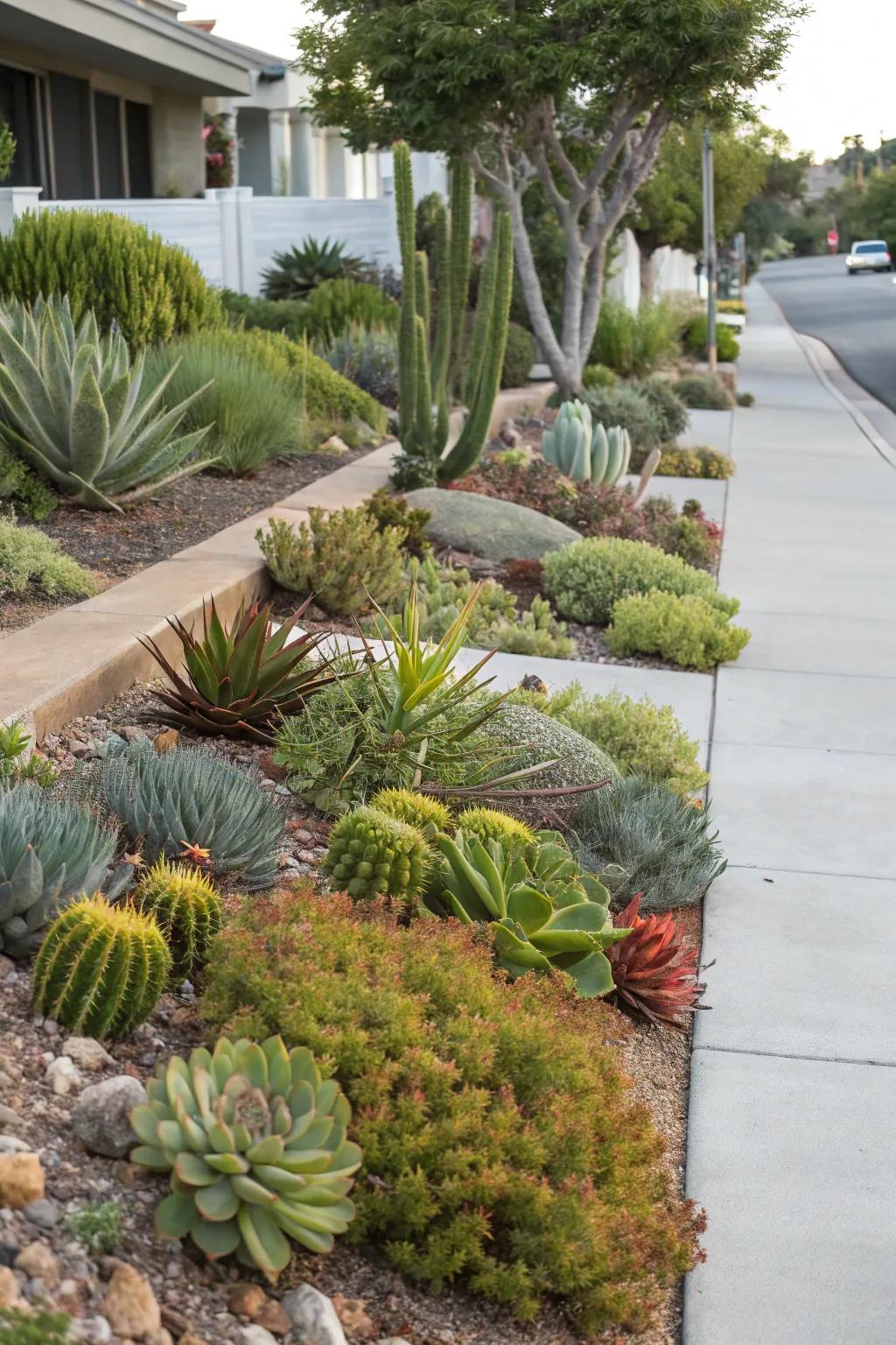 Xeriscaping is ideal for designing a sustainable and breathtaking landscape.