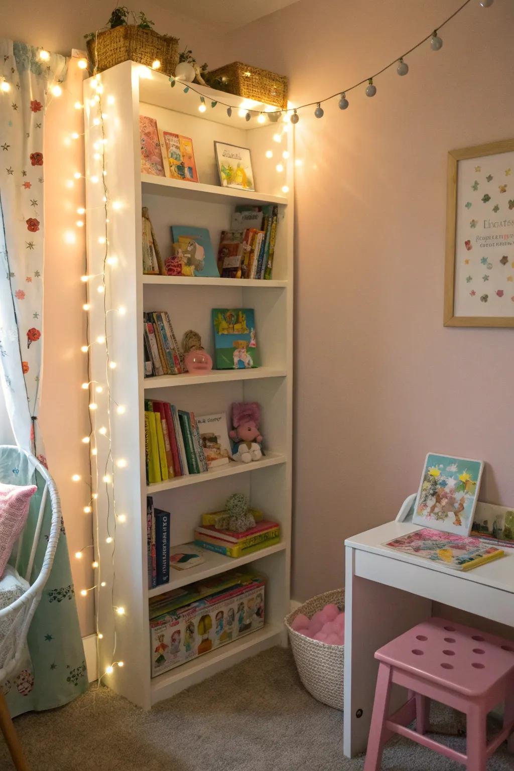 Fairy lights add warmth and wonder to any location.