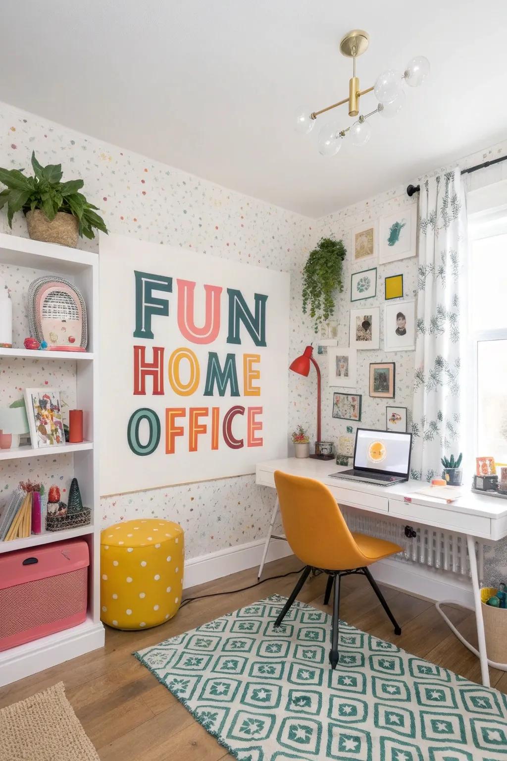 Whimsical letterforms contribute delight and innovation.