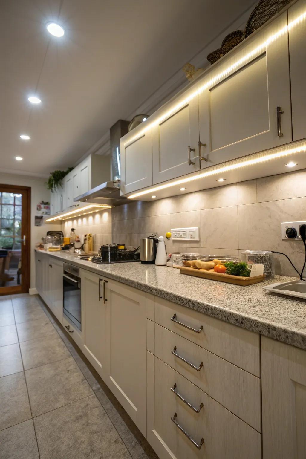 Battery-powered lamps offer flexible light placement unrestricted by wiring.