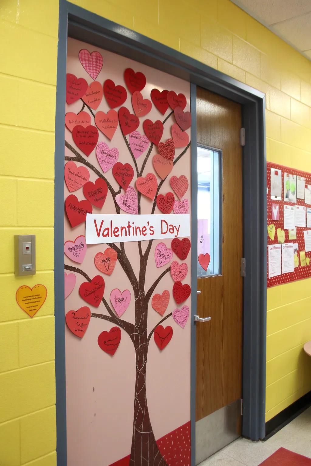 Lover's Arbor, where each heart unfolds a tale.