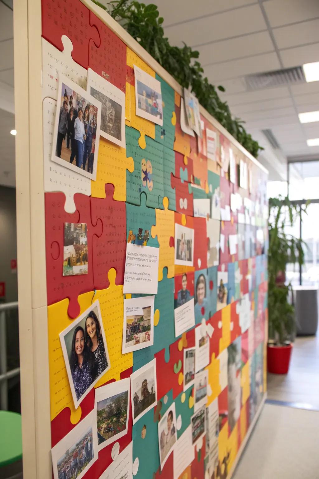 A jigsaw representing teamwork and appreciation.