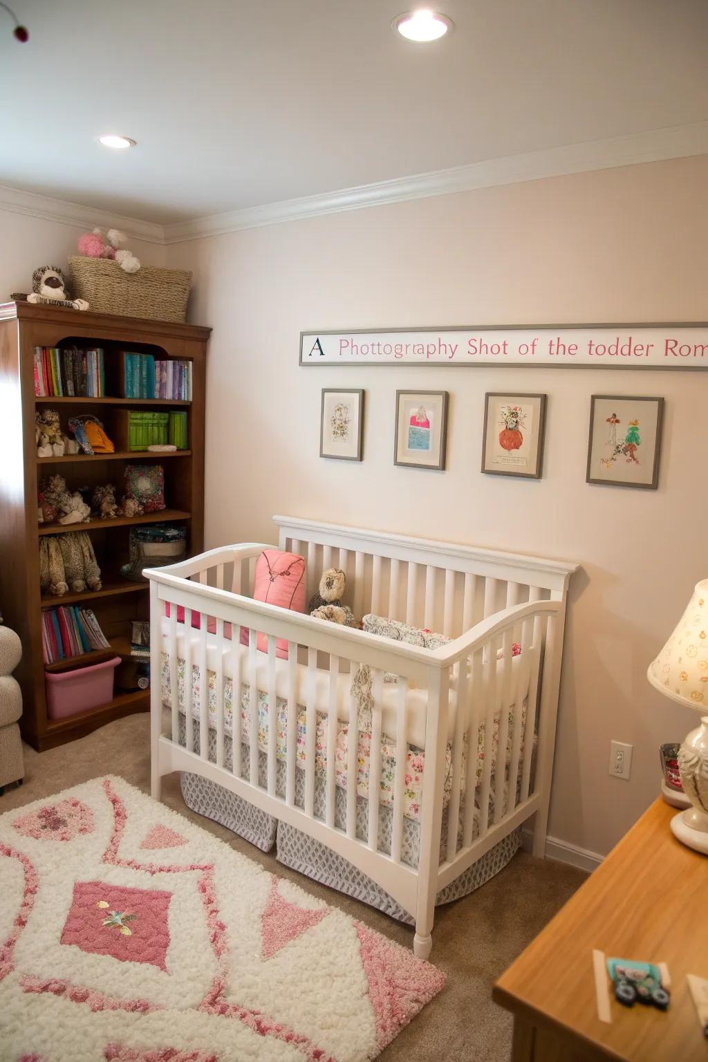 Personalized decor contributes a distinctive, special element.