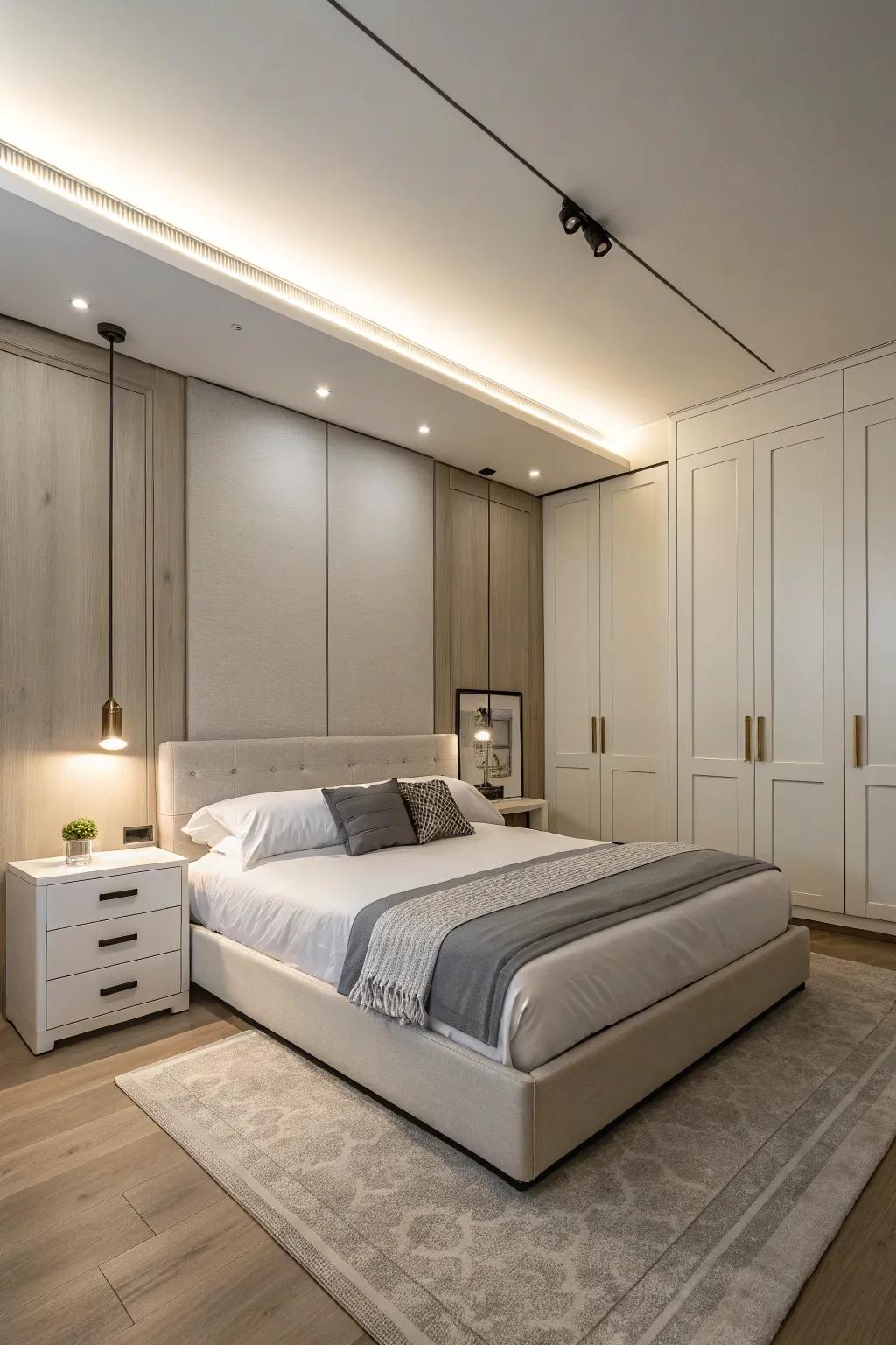 Minimalist furniture optimizes space and utility