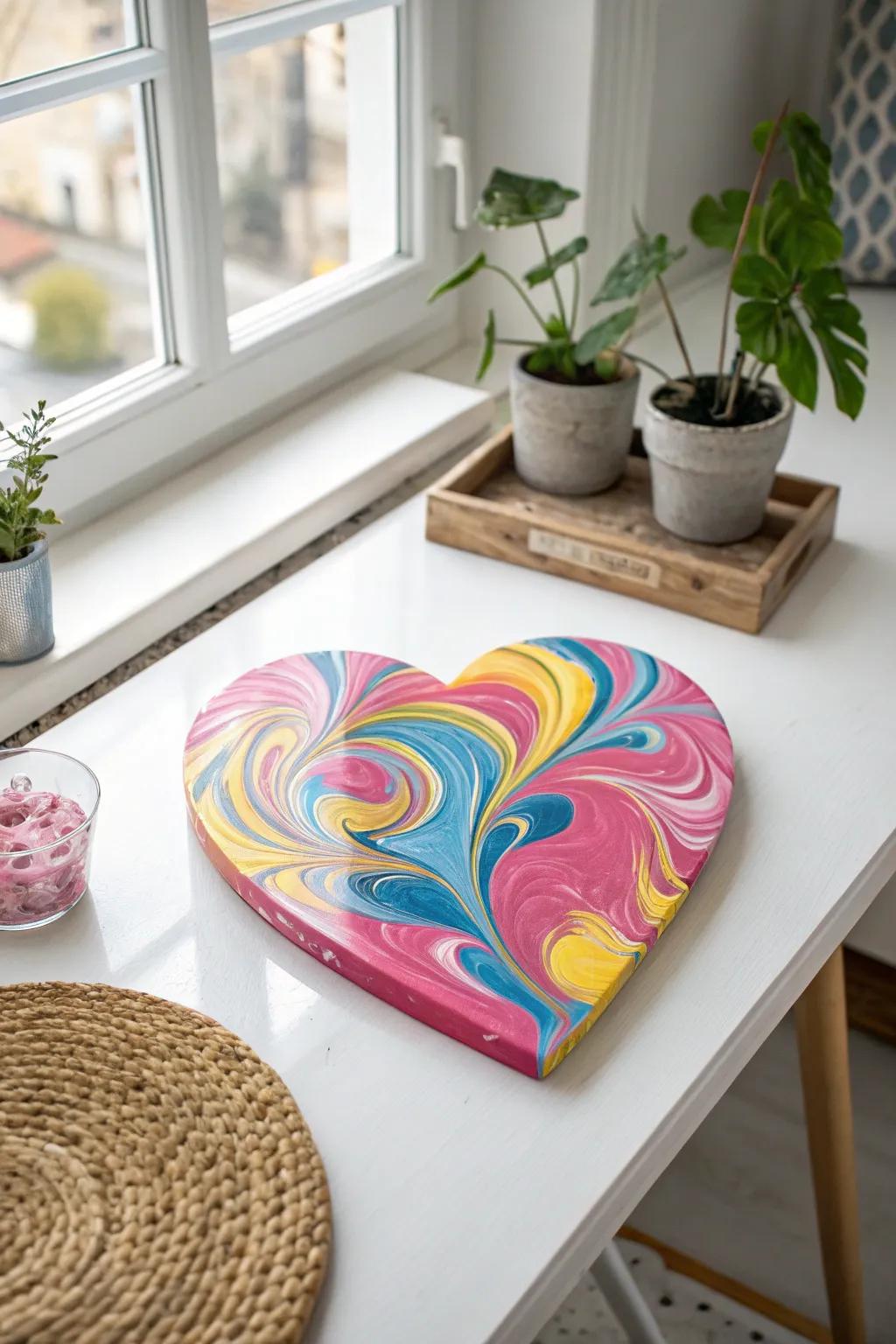 Twirl into ingenuity with whirlwind art hearts! Ideal for tiny hands and big imaginations.