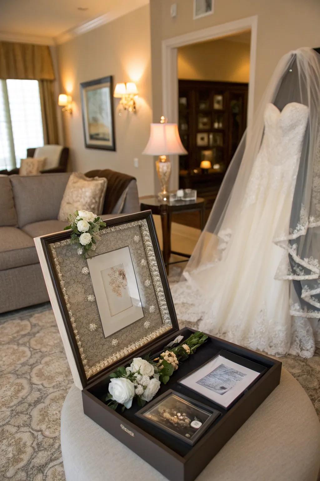 Retain the enchantment of your wedding day with beloved keepsakes.