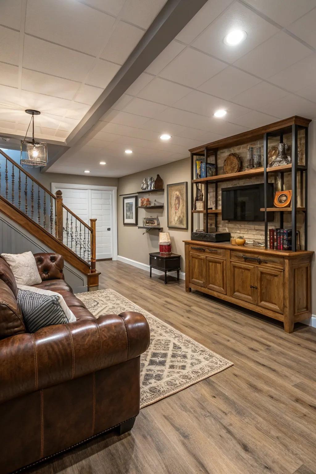 Structured wood brings ageless beauty to any area.