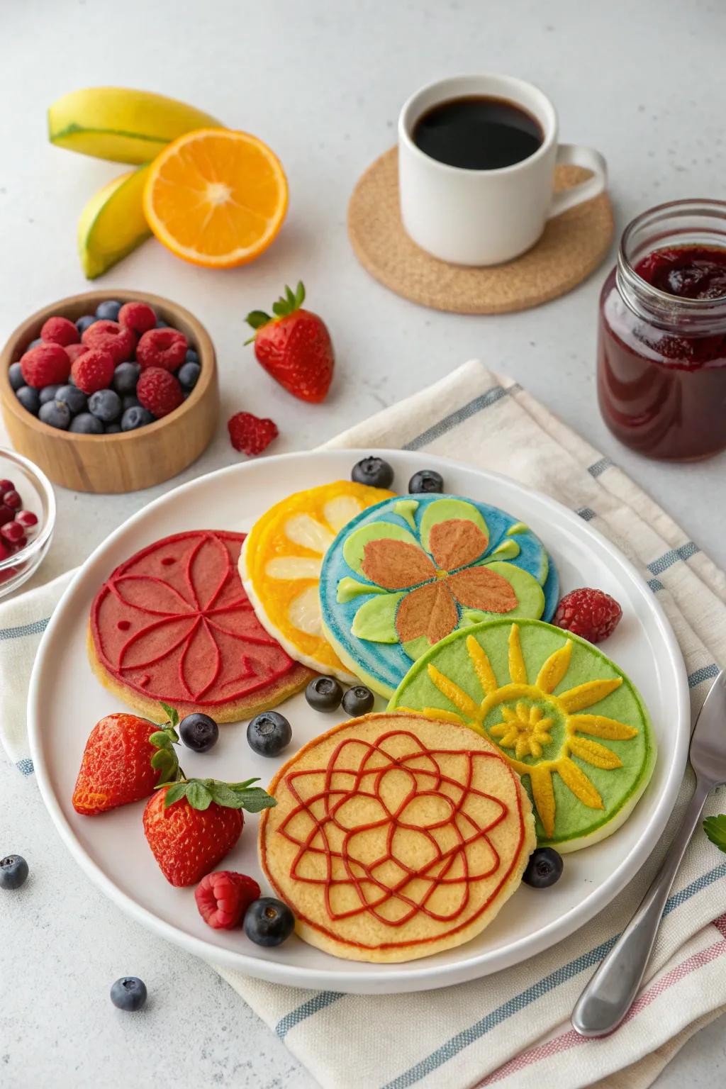 Unleash your inventive side with a crêpe canvas party.