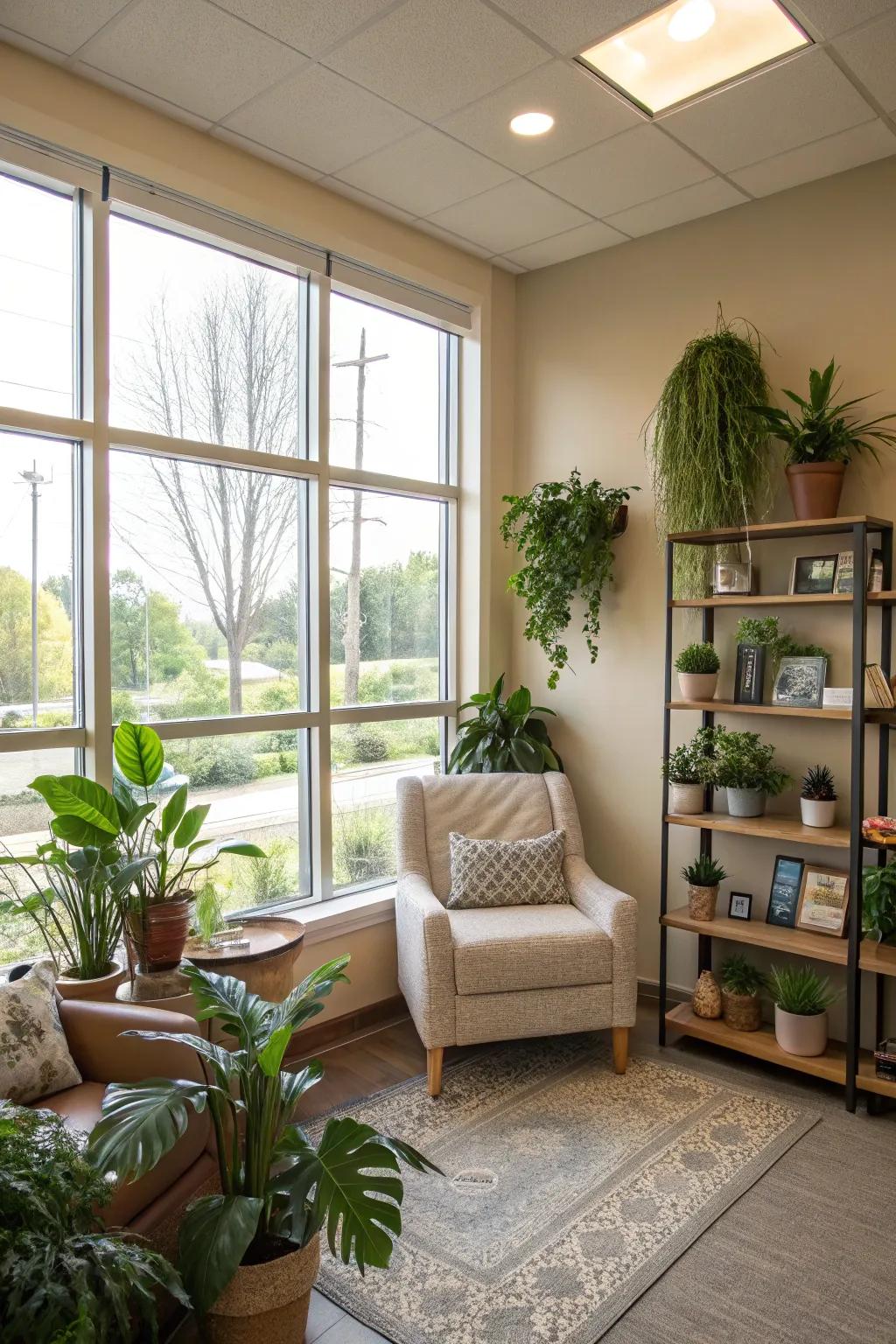 Nature's touch adds vitality and freshness.