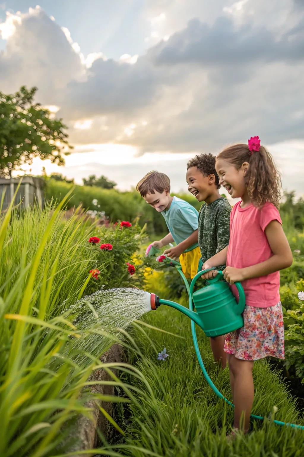 Nurture a passion for nature through gardening activities.