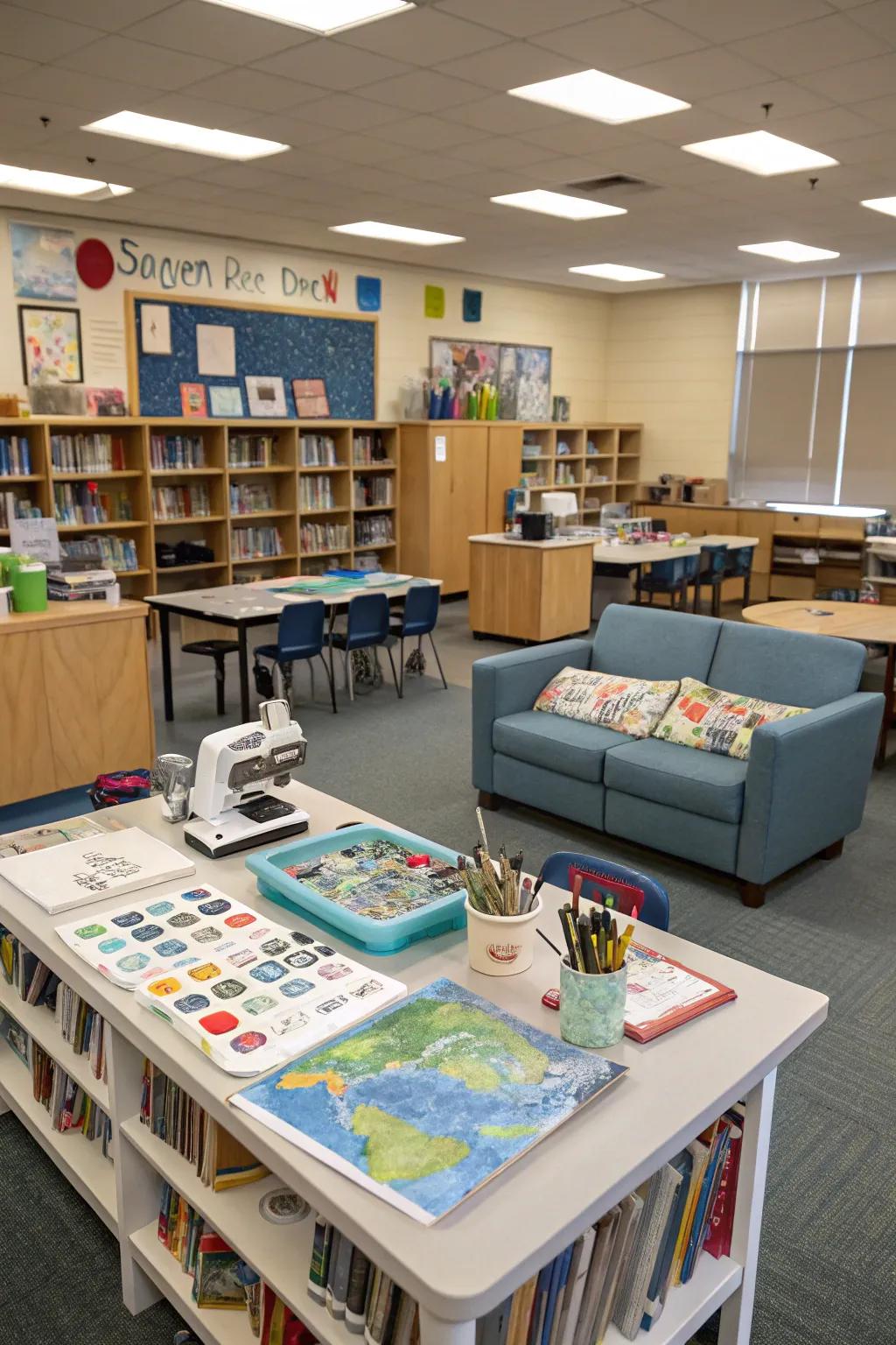 Interactive zones make learning lively and engaging.