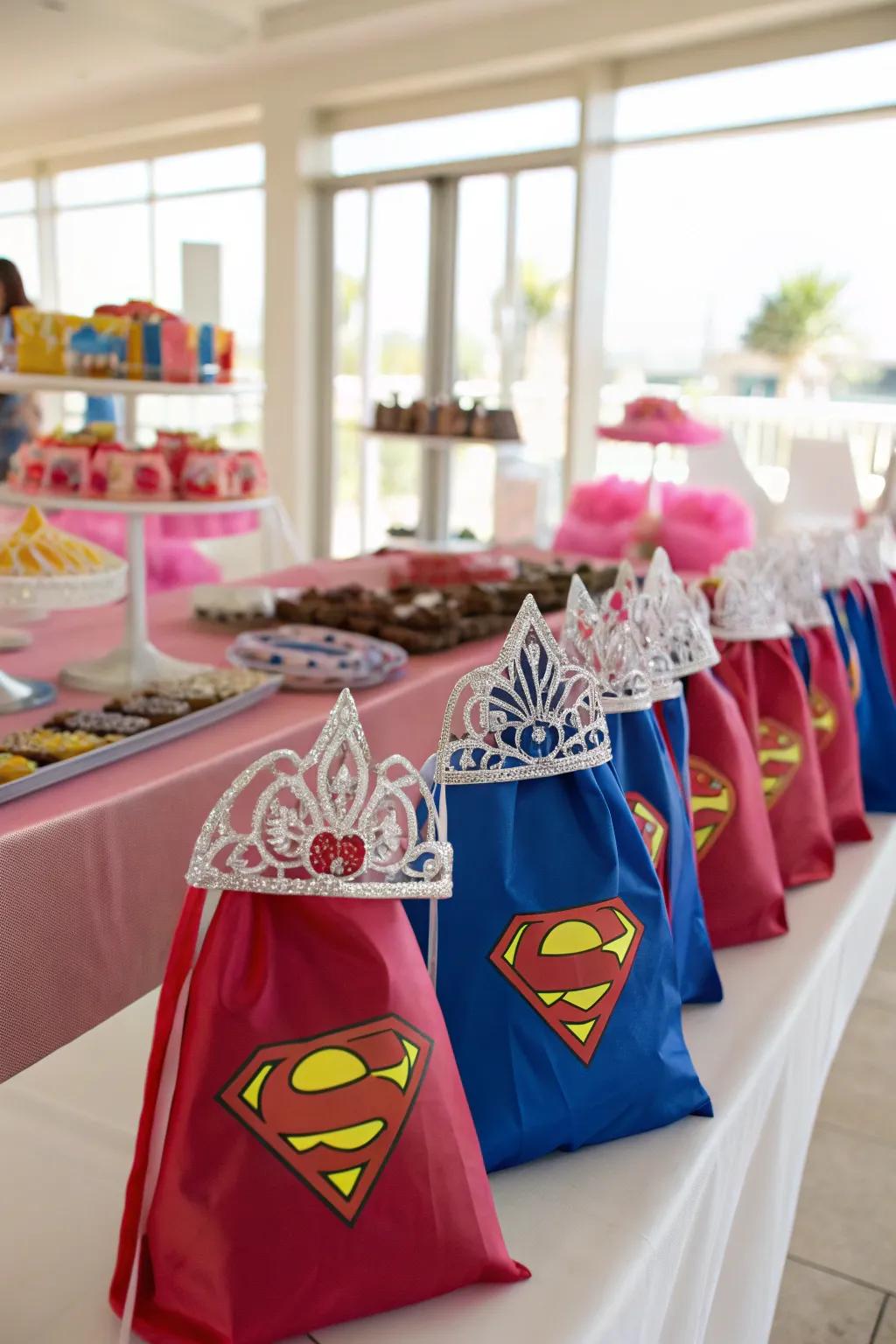 Meaningful party keepsakes tailored to each child's theme.