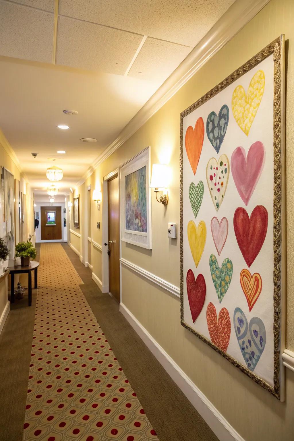 Heart motifs introduce an element of affection and tenderness into your abode.