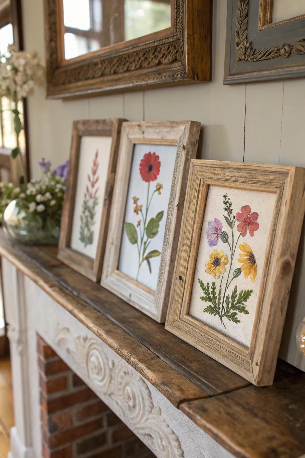 Botanical preservation artwork captures nature's subtle beauty.