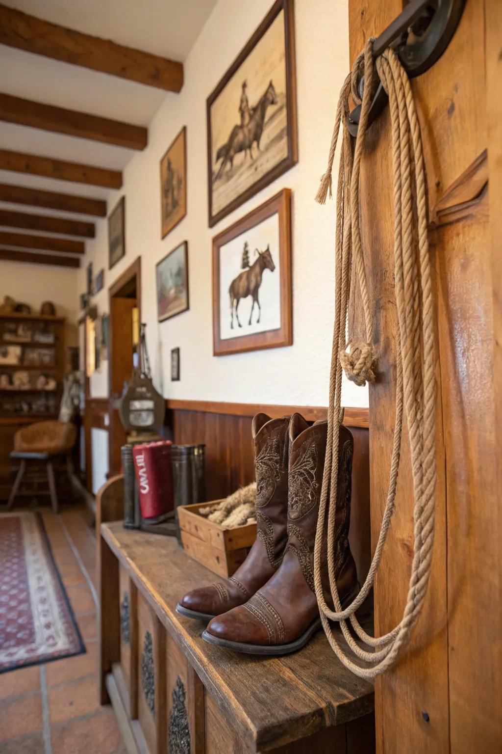 Timeworn finds add authenticity and charm.