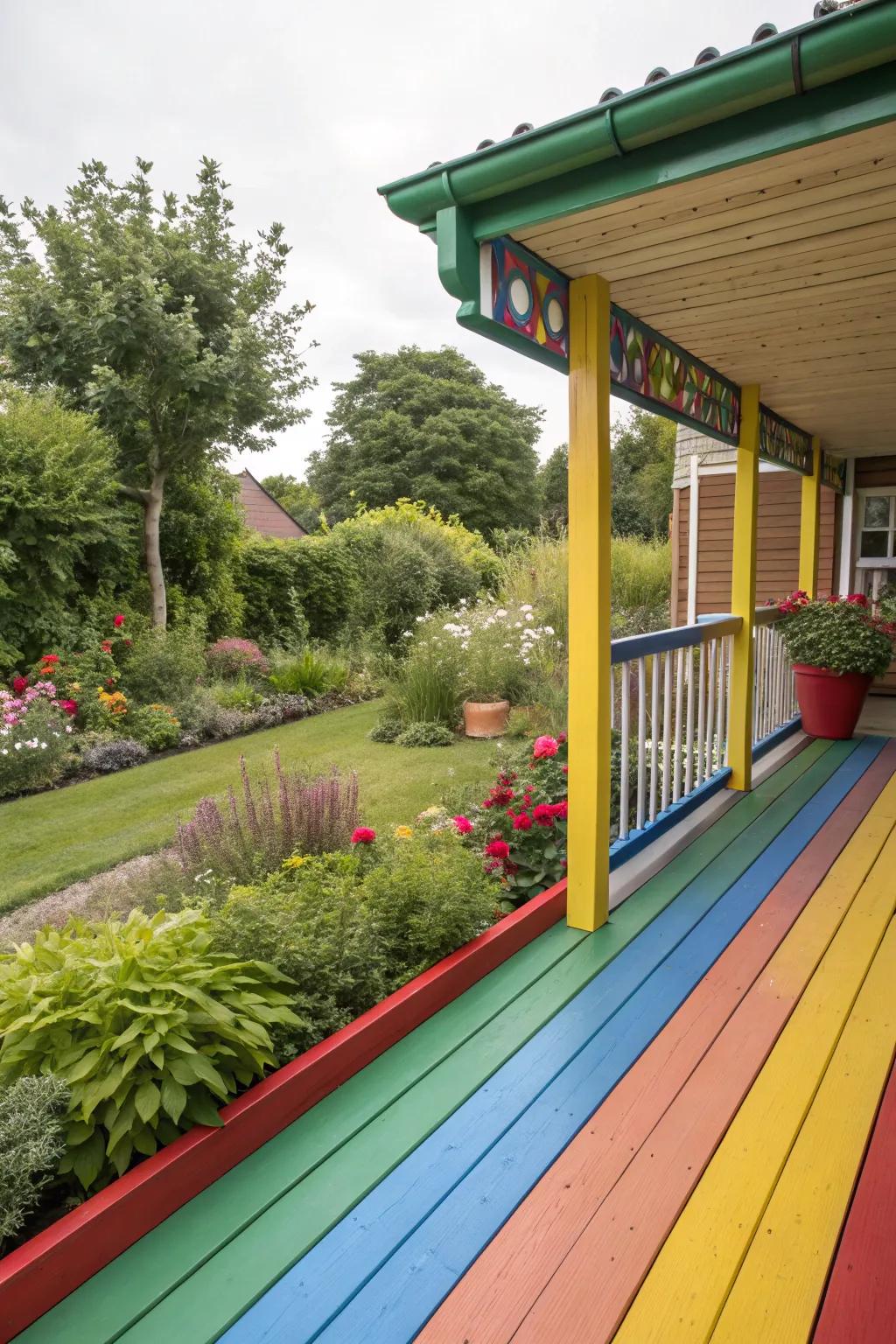 PVC fascia offers endless color possibilities for personalized design.
