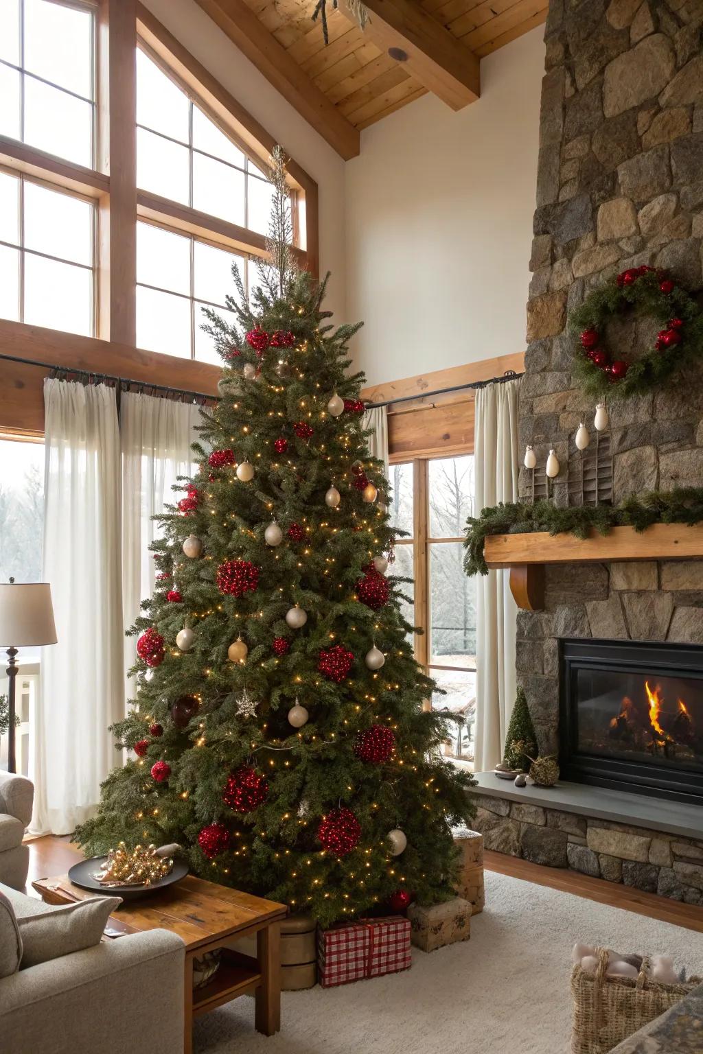 Nature-inspired fruit sprig coronet.