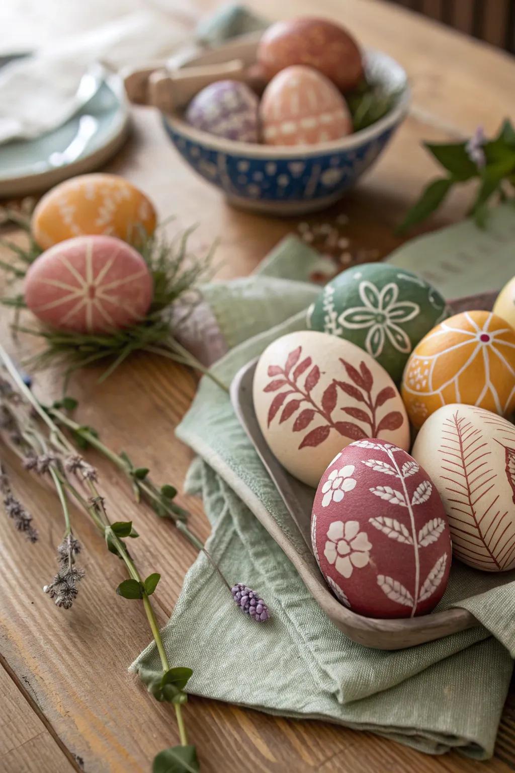 Get imaginative incorporating resourceful egg adorning this Easter.